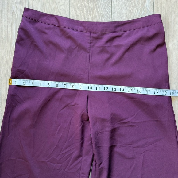 Anthropologie E by Eloise Breakfast in Bed Lounge Wine Pants Size M - Picture 6 of 13